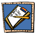 Checklist on clipboard